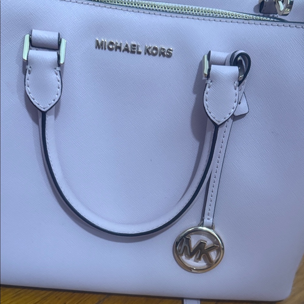 Michael Kors Light Pink Satchel Bag - Picture 2 of 6